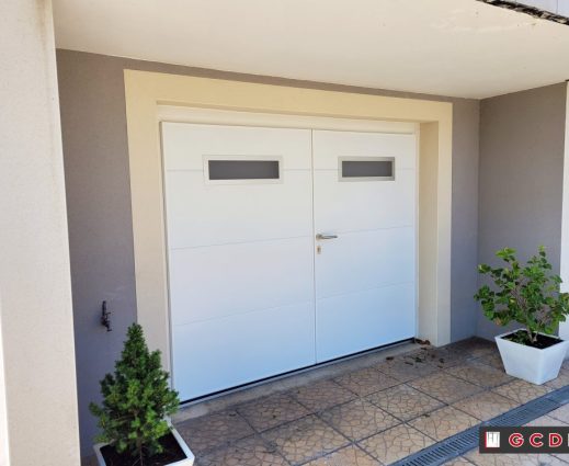 Installation d’une porte de garage battante à  Saint Symphorien d’Ozon